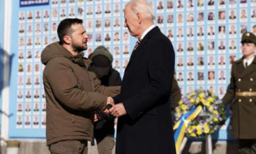 Ja si u sigurua Biden gjatë vizitës në Ukrainë
