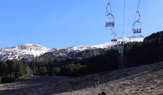 Temperaturat e larta lënë pa punë qendrat e skive në Ballkan