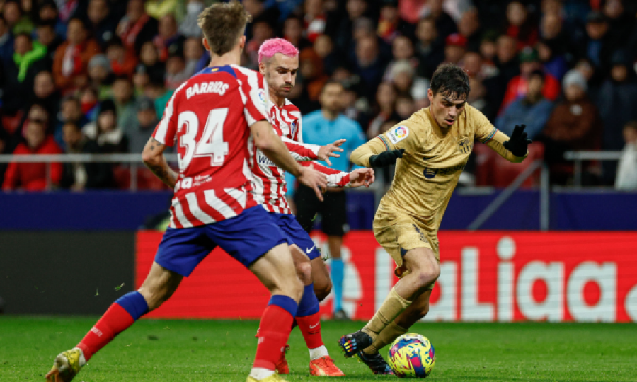 Pedri e drejton gishtin tek  Xavi,  është “fajtori” kryesor për golin e fitores kundër Atletico Madridit