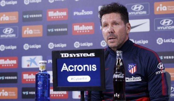 Diego Simeone largohet nga Atletico Madridi në fund të  sezonit