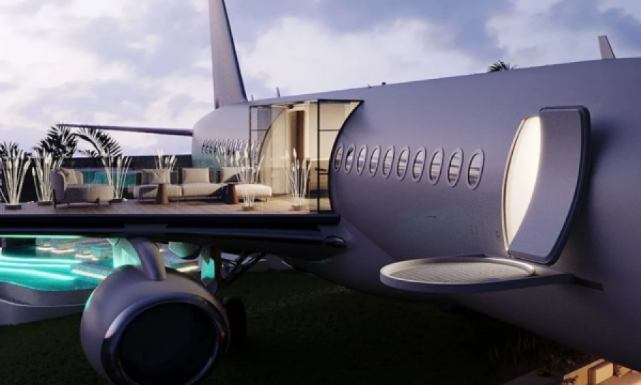 Avioni që do të shndërrohet në vilë superluksoze
