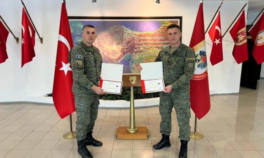 Diplomuan në Turqi, FKS-së i shtohen edhe dy nënoficerë