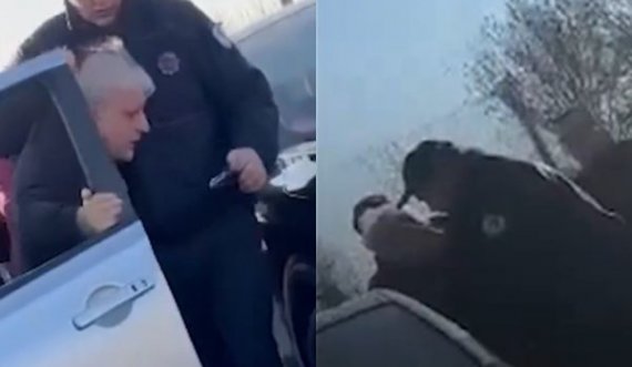 Mediat shqiptare: Policia malazeze tërheq zvarrë ish-këshilltarin e Ilir Metës e djalin e tij nga makina