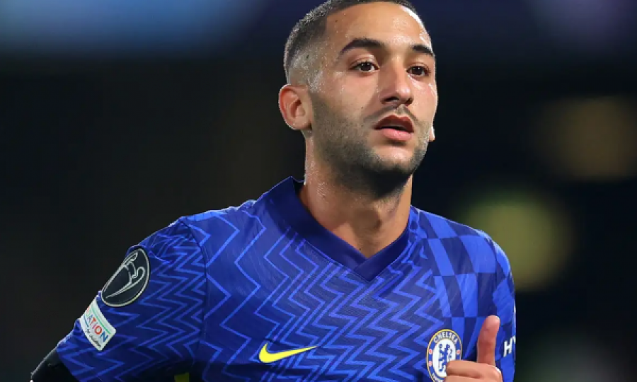 Tre futbollistëve të Chelseat te  klubi anglez, Ziyech njëri prej tyre