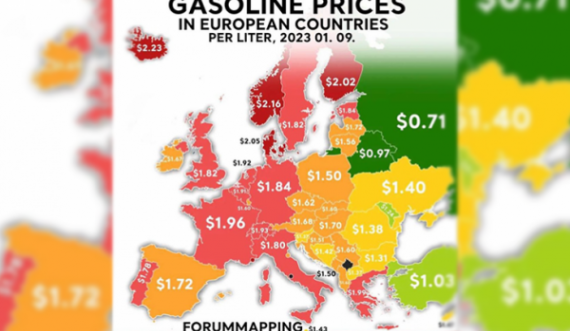 Harta e çmimeve të derivateve nëpër botë, Rusia e njeh Kosovën shtet