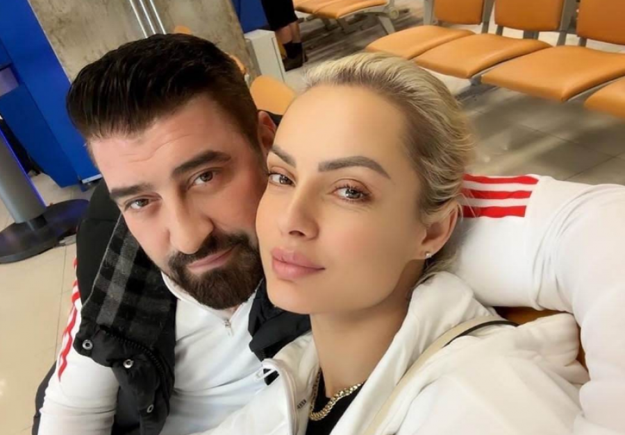 Luljeta pozon e lumtur me Medën: Lumturia është mbi të gjitha