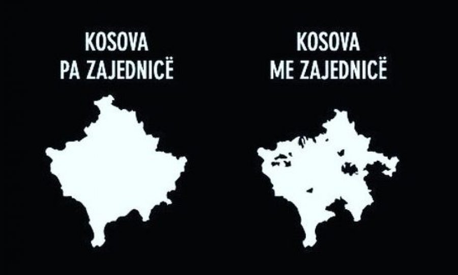 Të gjithë kundër: Jo Asociacionit një nacional serb në Kosovë
