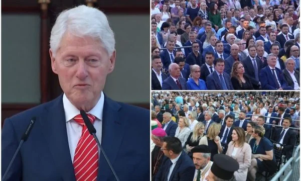 Bill Clinton në Tiranë, ja kush ishin tre politikanët që munguan në ceremoni