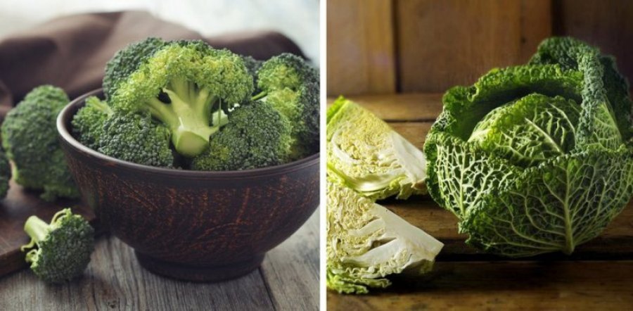 Brokoli dhe lakra jeshile ndikojnë në gjëndrën tiroide 