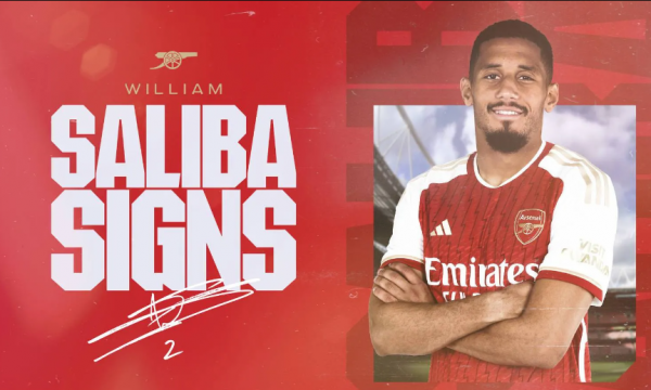 William Saliba rinovon kontratën me Arsenalin