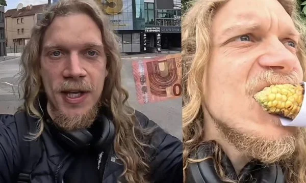 I riu gjerman vjen në Kosovë, tregon çfarë bleu me 10 euro në Prishtinë
