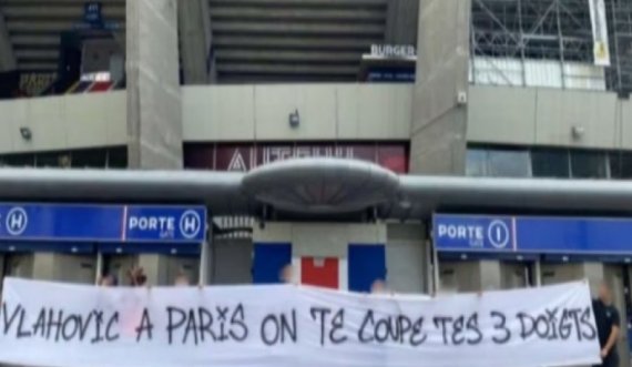Tifozët e PSG-së kërcënojnë futbollistin serb  Dushan Vlahoviq