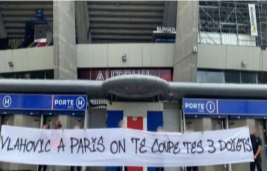Tifozët e PSG-së kërcënojnë futbollistin serb  Dushan Vlahoviq