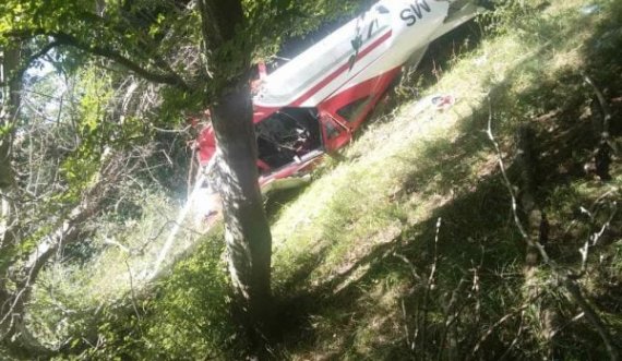Rrëzohet një aeroplan në Shtoj të Ulqinit, lëndohen piloti dhe një person tjetër por pa viktima