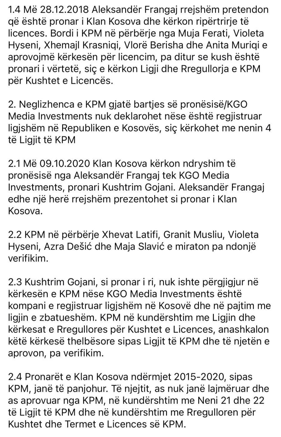Kosova sot