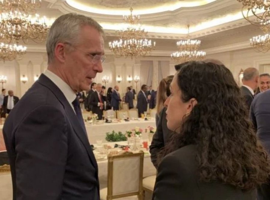 Osmani takon në Ankara shefin e NATO-s Jens Stoltenberg