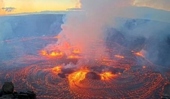 Vullkani më aktiv në botë shpërthen sërish