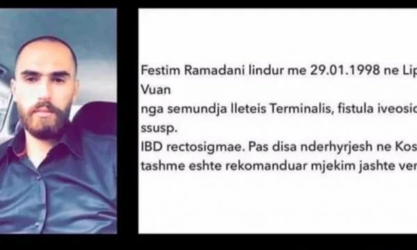 Festim Ramadani vuan nga një sëmundje e rëndë, bëhet apel për ti ndihmuar 