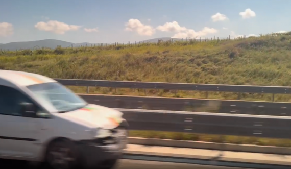 Aksident trafiku në autostradën Prishtinë- Prizren