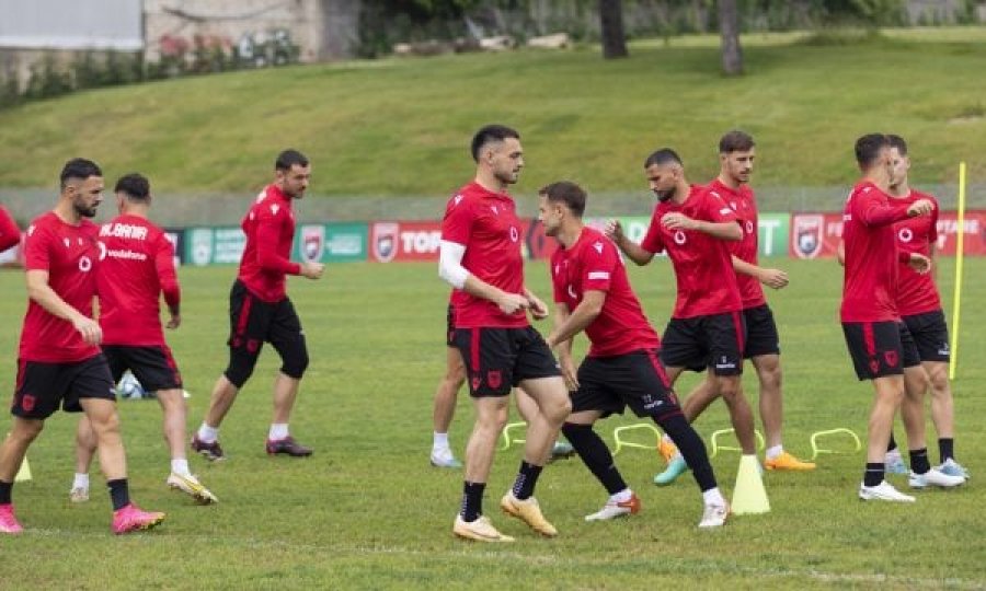 Kombëtarja shqiptare stërviti sot paradite, po bëhet gati për ndeshjet me Moldavinë e Ishujt Faro