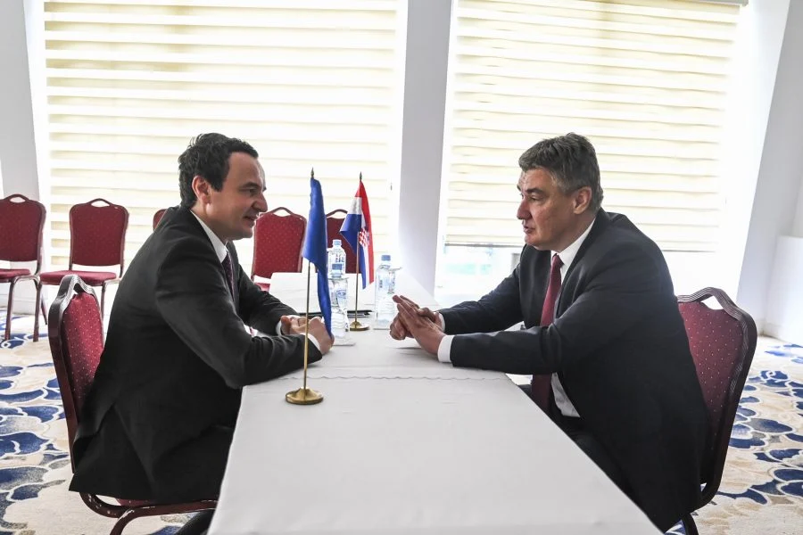 Kurti takon presidentin e Kroacisë Zoran Milanoviq