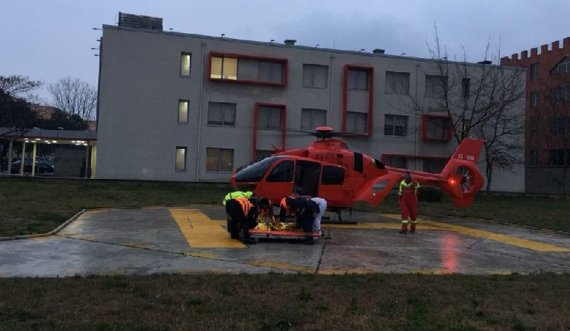 55 -vjeçari rrëzohet nga ashensori, dërgohet me helikopter në spital në Tiranë