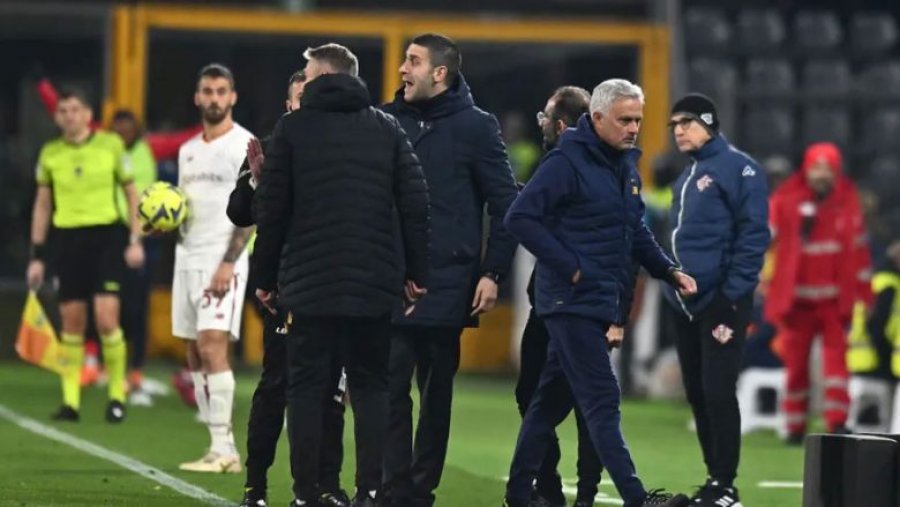 Mourinho e akuzon gjyqtarin e katërt për anshmëri pro-Juventusit, pas humbjes ndaj ekipit që nuk kishte fituar në 23 ndeshjet e mëparshme