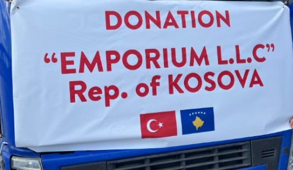 Korporata EMPORIUM shpk i ndihmon qytetarët fatkeq në Turqi në vlerë prej 300 mijë euro