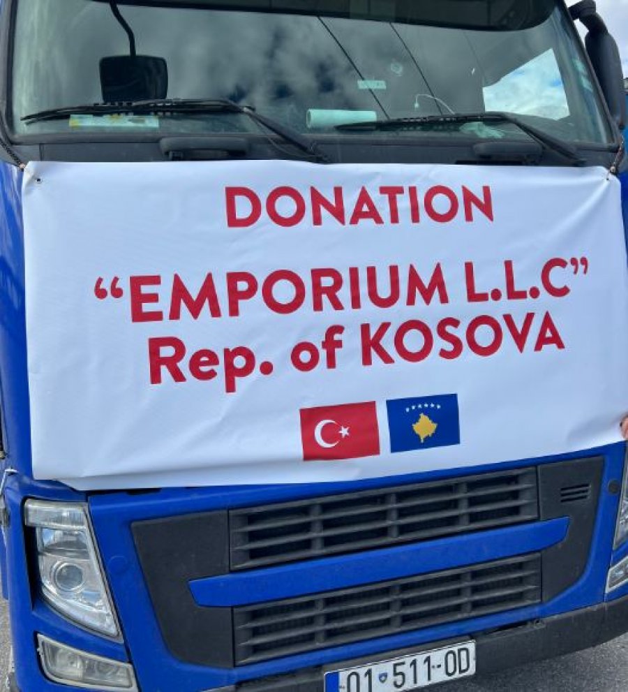 Korporata EMPORIUM shpk i ndihmon qytetarët fatkeq në Turqi në vlerë prej 300 mijë euro