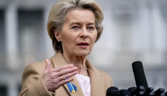 Der Leyen: Propozimi franko-gjerman është në tavolinë bashkë me udhërrëfyesin, presim konstruktivitet nga Kurti dhe Vuçiq