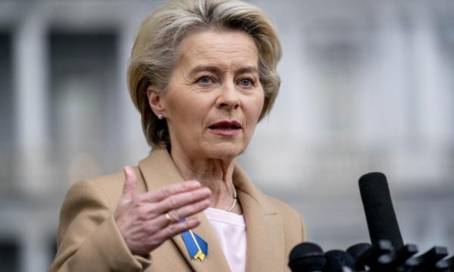 Der Leyen: Propozimi franko-gjerman është në tavolinë bashkë me udhërrëfyesin, presim konstruktivitet nga Kurti dhe Vuçiq