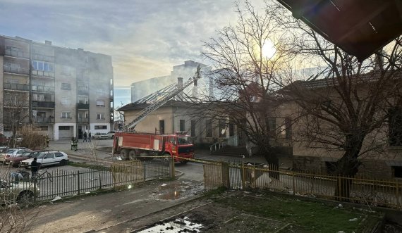 Detaje të reja nga djegja e gjimnazit të parë në Ferizaj
