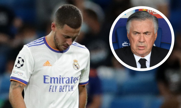 Hazard flet për situatën te Real Madridi, tregon telashet që ka me Ancelottin