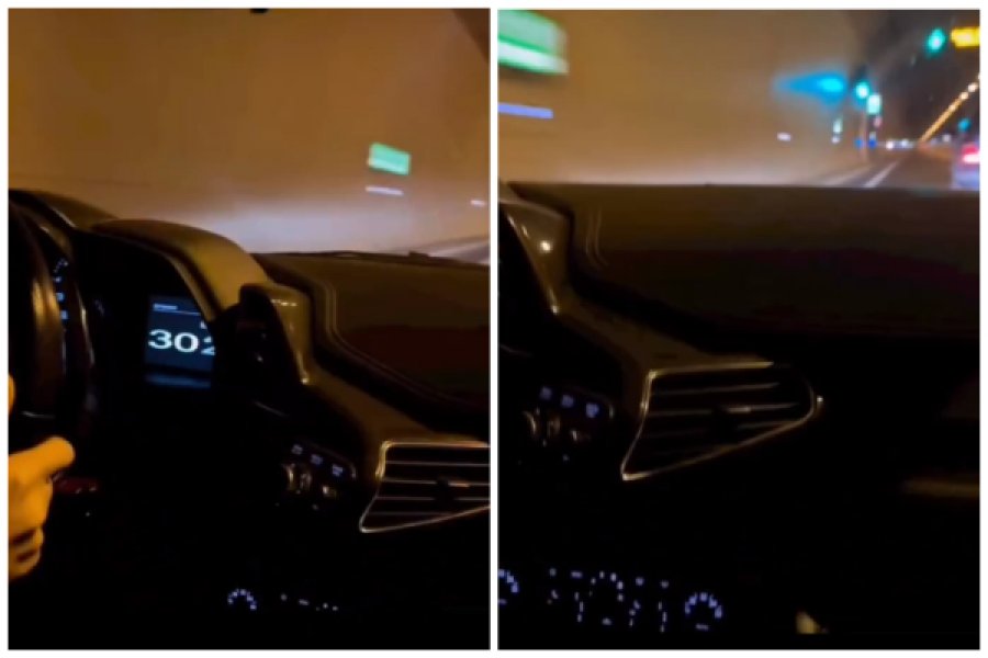 “Na vrave, të kam vëlla”, të rinjtë duke vozitur mbi 300 km/h, shmanget tragjedia