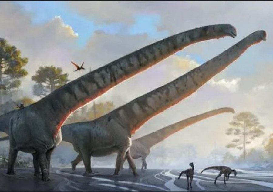 Zbulohet dinozauri 70 ton që jetoi në Azi