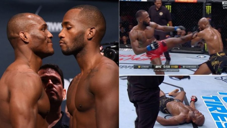 Sonte ësht mbrëmje e madhe spektakolare në UFC – vëmendja te trilogjia mes Kamaru Usman dhe Leon Edwards