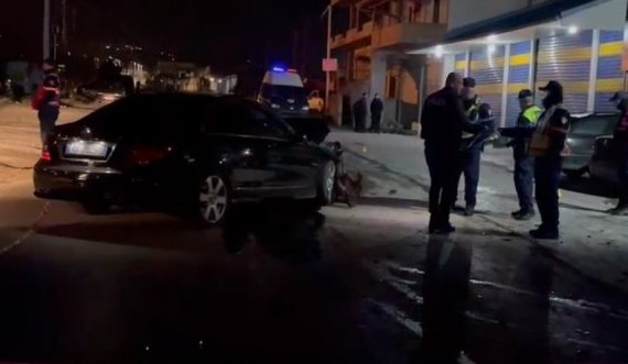 Veturat e bëra copa, pamjet nga aksidenti i rëndë ku humbi jetën efektivi i policisë