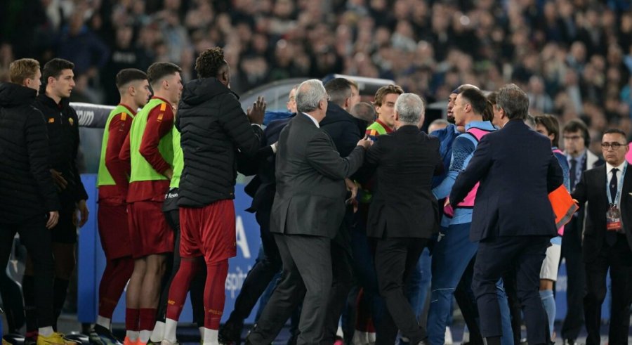 Mourinhon e pret dënimi tjetër, kapet në sherr pas ndeshjes me presidentin e Lazios