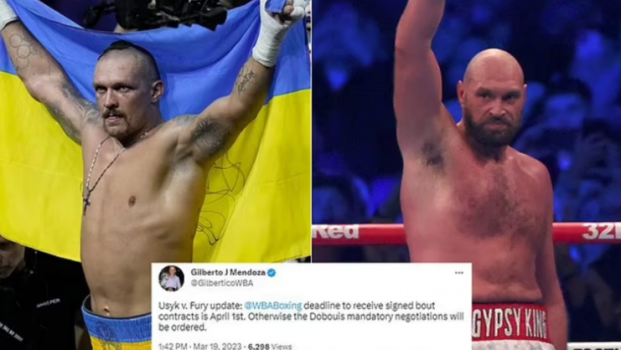 Caktohet afat kohor për duelin mes Tyson Furyt dhe Oleksandr Usyk