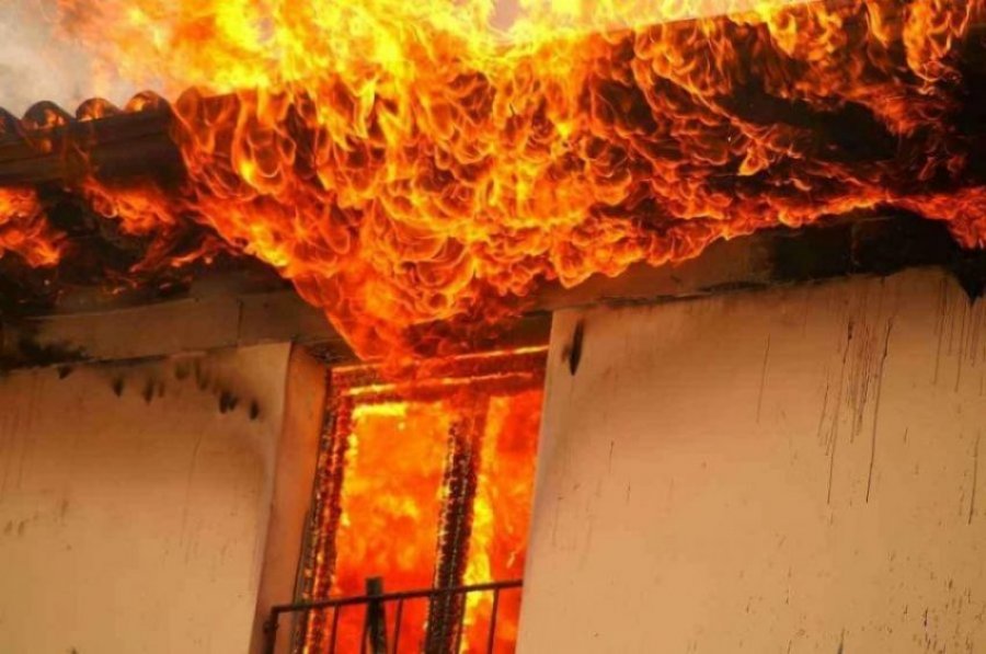 I vihet flaka një shtëpie në Zhur të Prizrenit