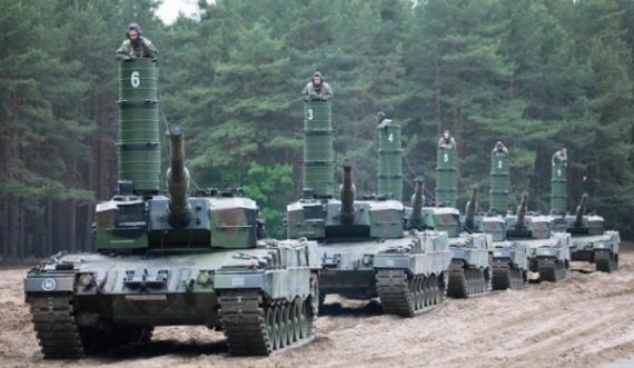 Gjermania përmbush premtimin zbarkojnë 18 tanket luftarake ‘Leopard’