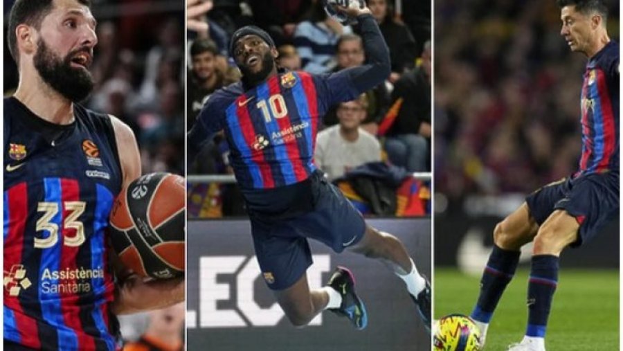 Barcelona “dënon” klubin e basketbollit dhe hendbollit, ja cili është  shkaku