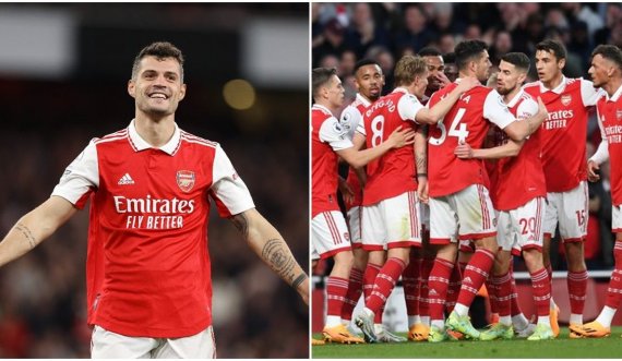 Granit Xhaka flet pas fitores  triumfale ndaj Chelseat