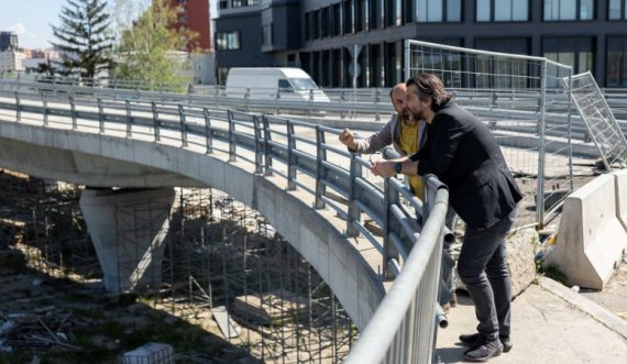 Rama inspekton punimet e tri rrugëve në Prishtinë
