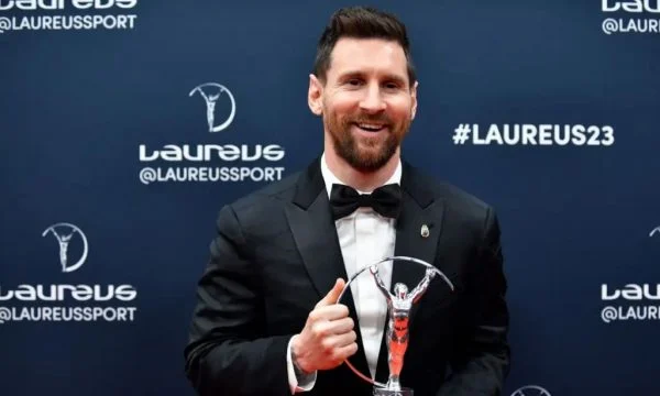 Messi  deklarohet pasi  u zgjodh sportisti i vitit në botë