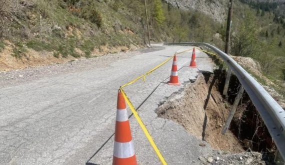 Rruga Pejë - Rugovë pëson dëmtime