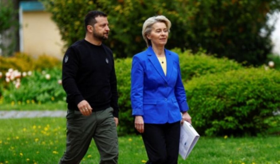 Takohen Zelensky dhe Von der Leyen