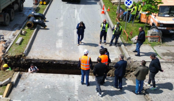 Po finalizohet  edhe kyçja  e lagjes Arbëria në Termokos