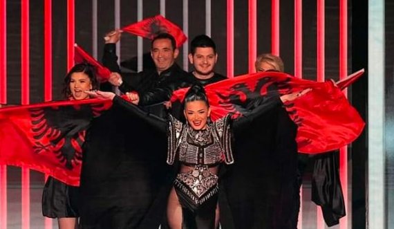Albina dhe Familja Kelmendi shkëlqejnë në finalen e 'Eurovisionit' me këngën 'Duje'