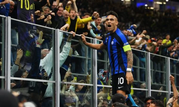 Historia  e Interit  me  finalet në Ligën e Kampionëve, triumfoi tri herë dhe dështoi dy herë